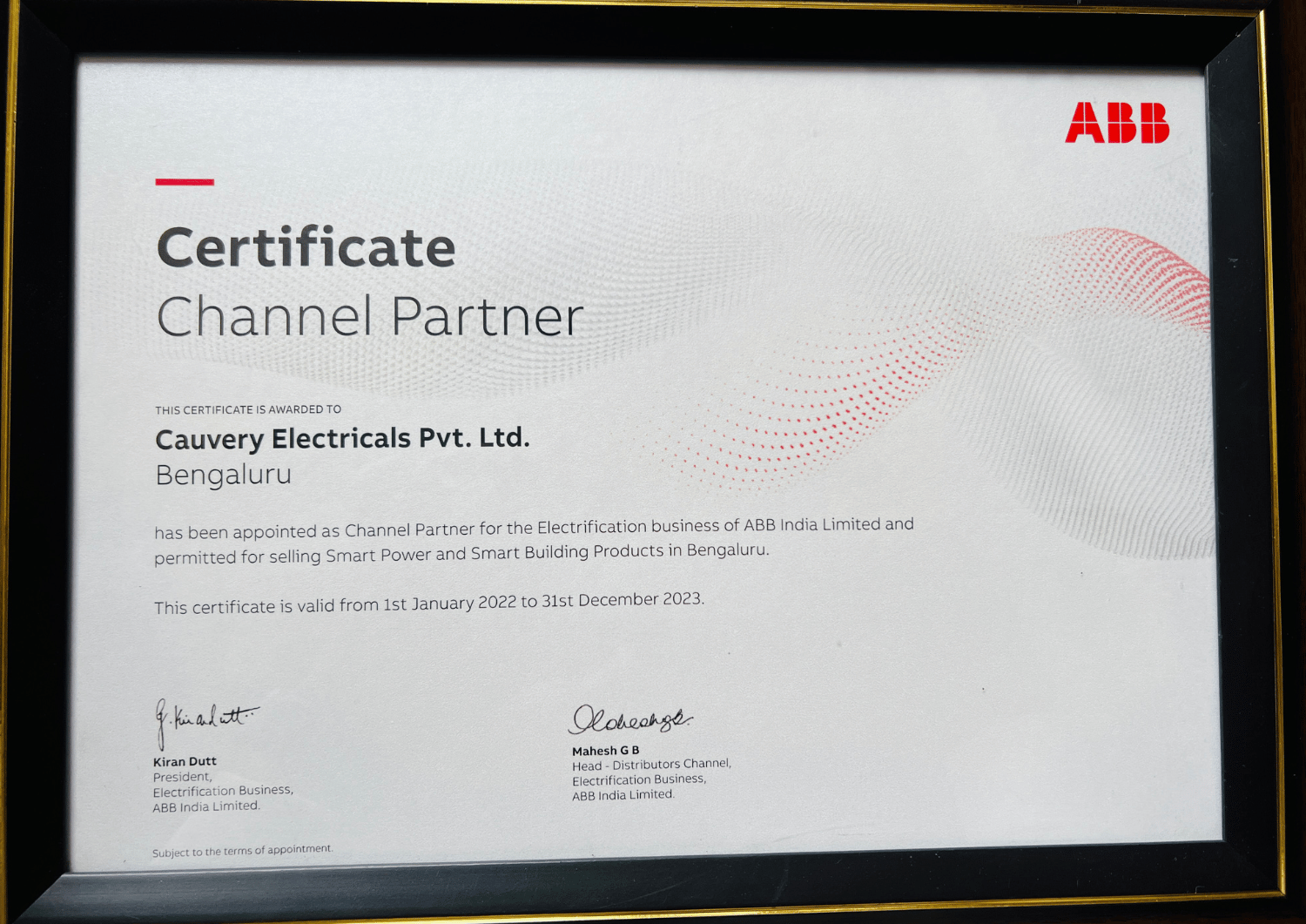 ABB - Authorized Channel Partner